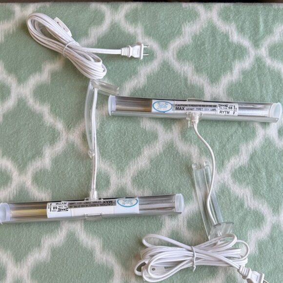 2 Ikea RYTM Silver Picture Lights - Picture 4 of 5